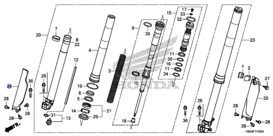 Honda OEM part 51610-MKE-A70ZA