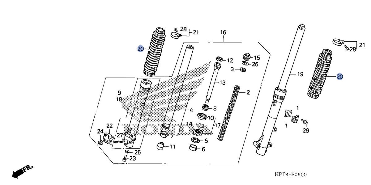 Honda OEM part 51611-KL4-952ZK