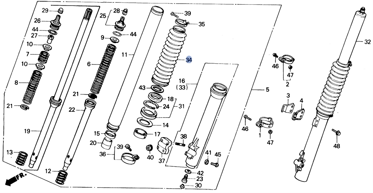 Honda OEM part 51611-KT1-671ZB
