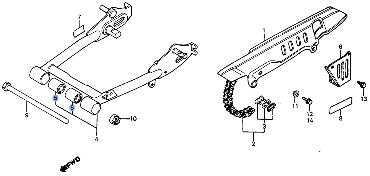 Honda OEM part 52108-081-000