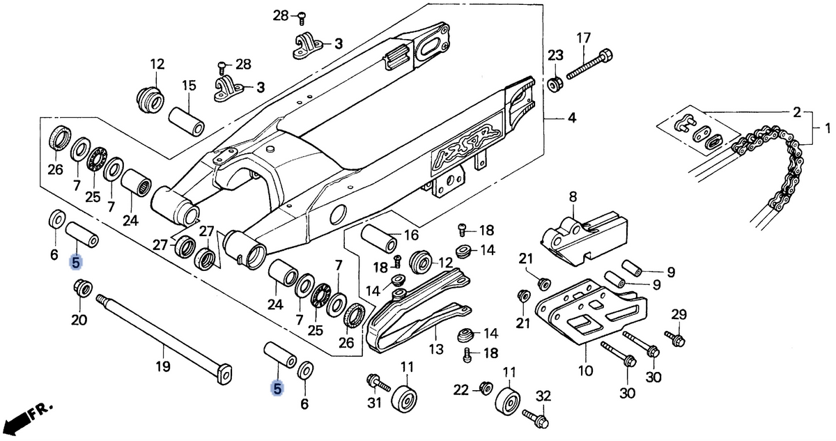 Honda OEM part 52142-KZ4-J40