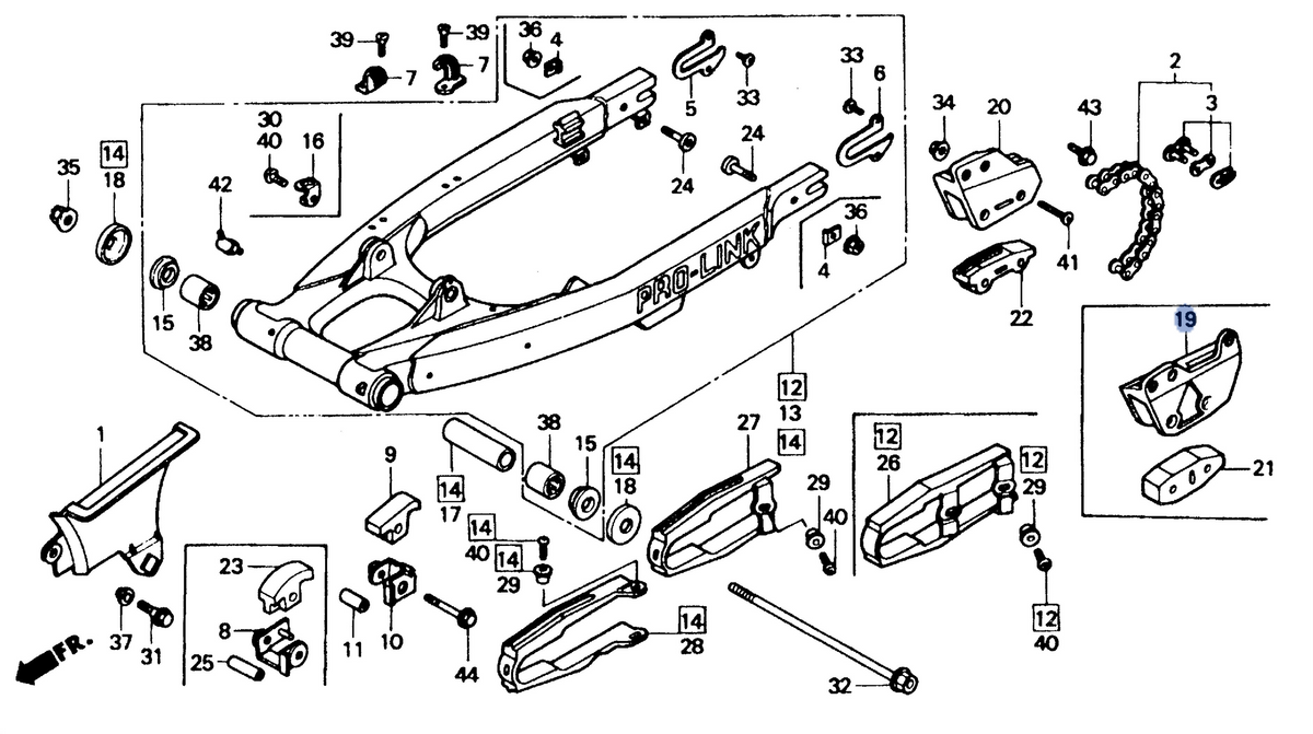 Honda OEM part 52146-KT1-770