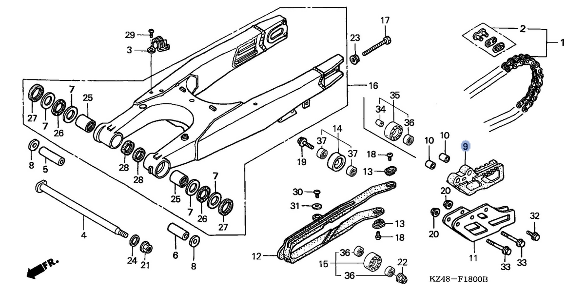 Honda OEM part 52146-MEN-000