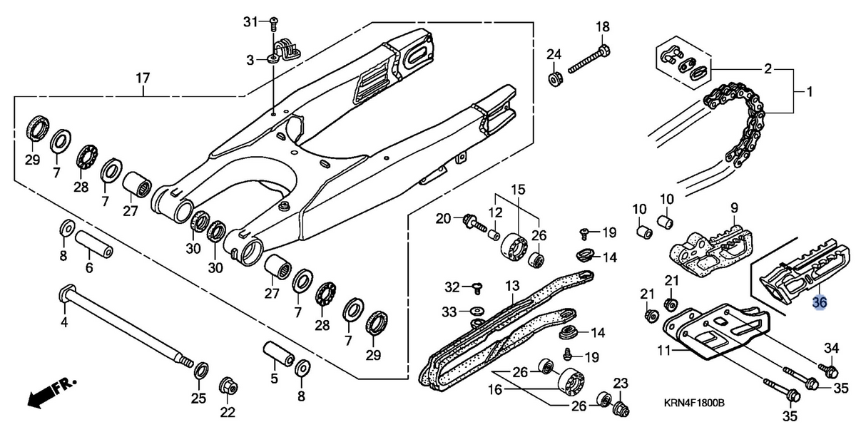 Honda OEM part 52146-MEN-J00