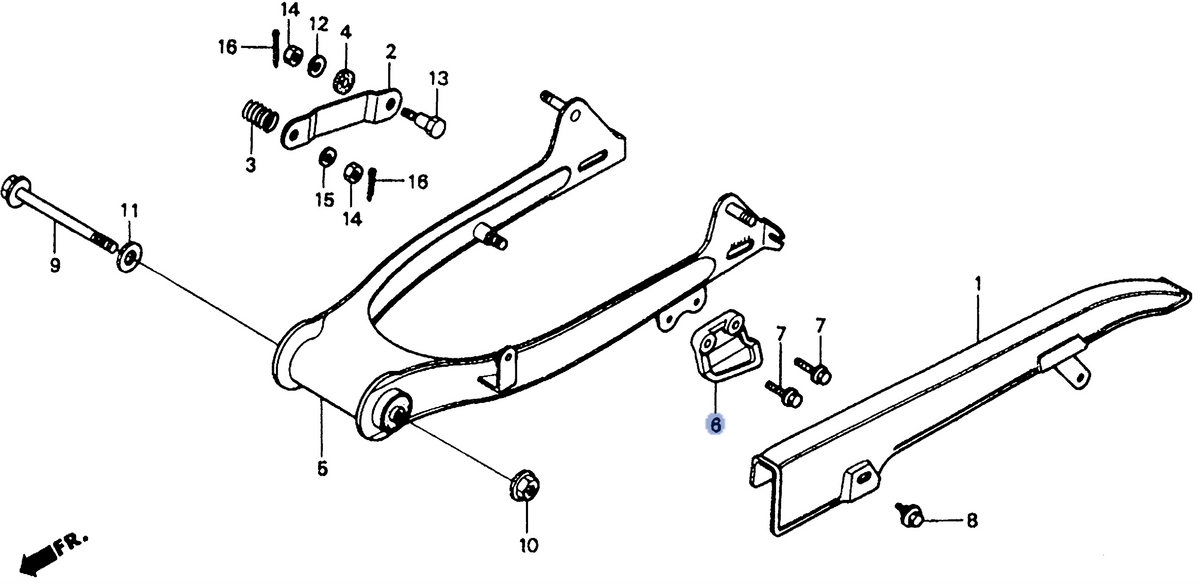 Honda OEM part 52156-GAN-670