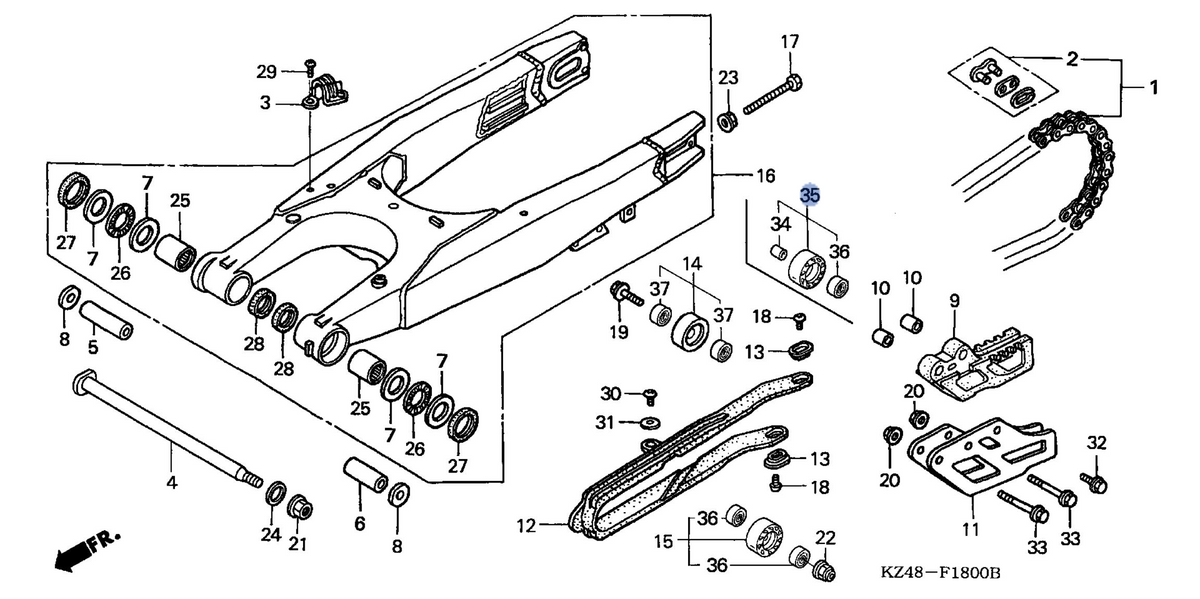 Honda OEM part 52175-MEN-000