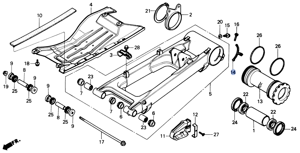 Honda OEM part 52202-HA2-000
