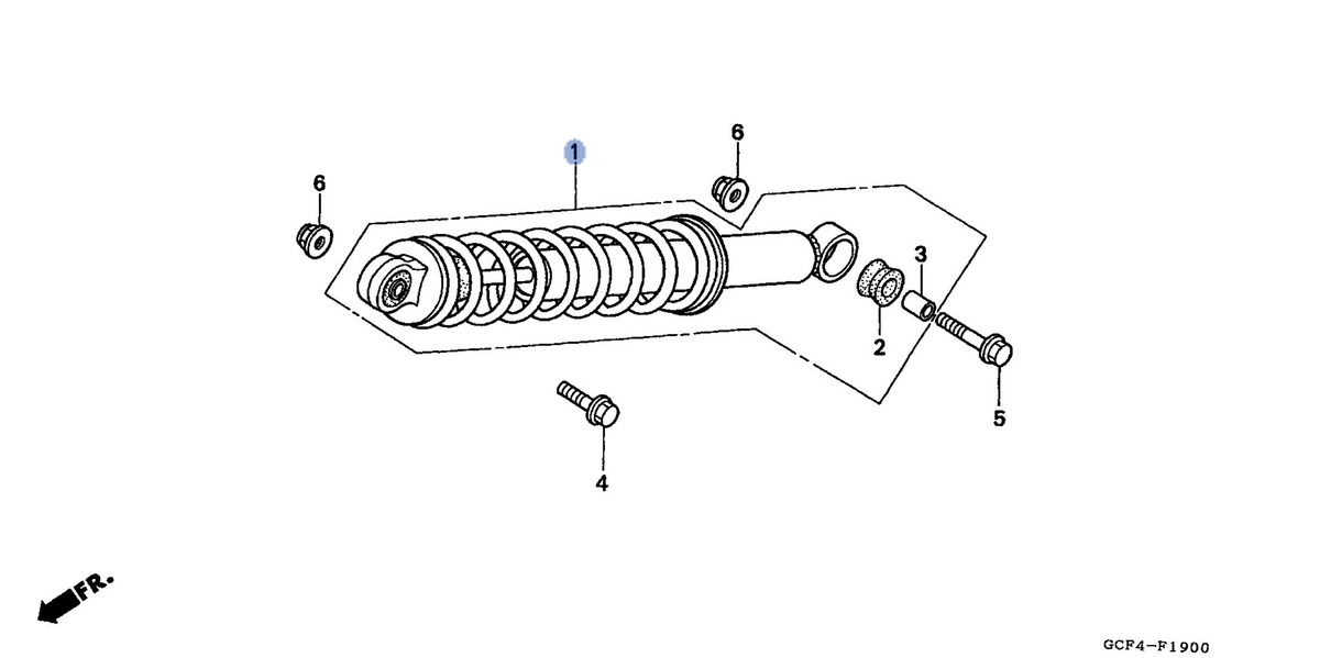 Honda OEM part 52400-GCF-671