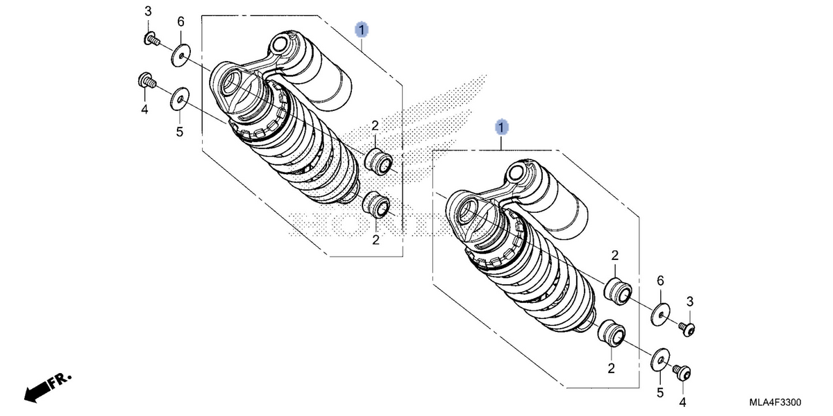 Honda OEM part 52400-MLA-A01