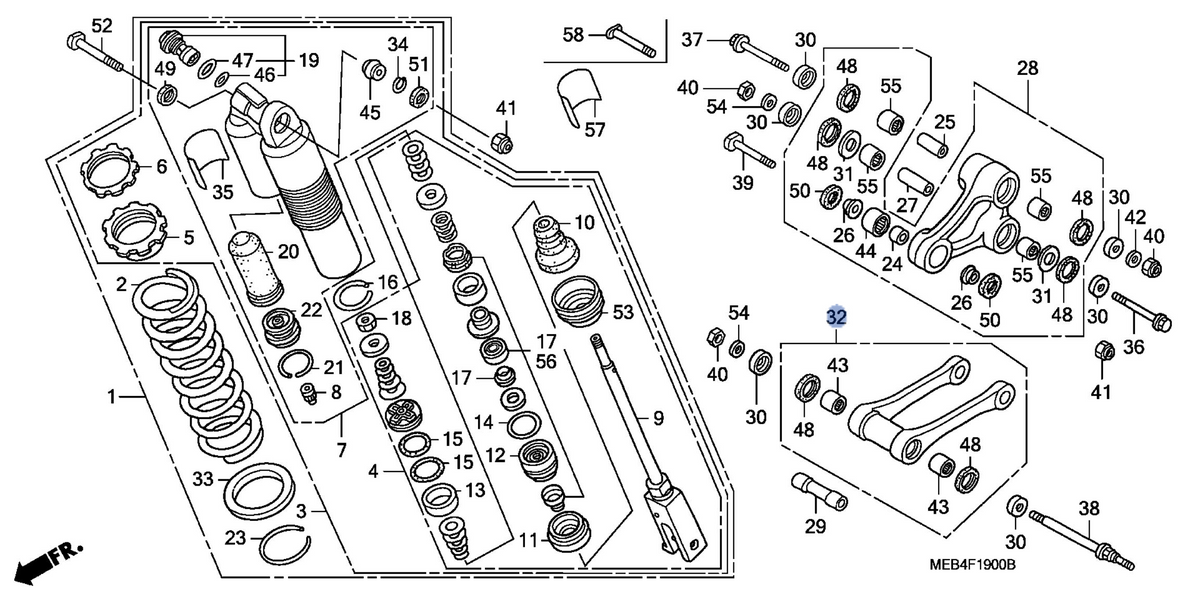 Honda OEM part 52479-MEN-840