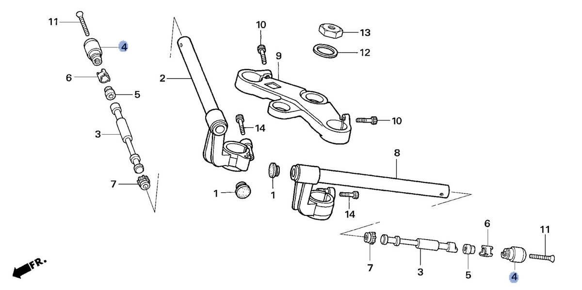 Honda OEM part 53104-MY9-751