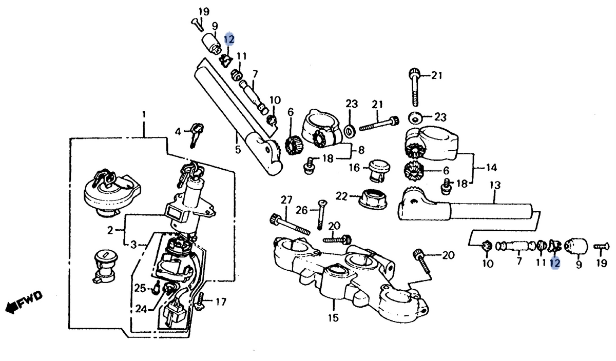 Honda OEM part 53108-MJ0-000