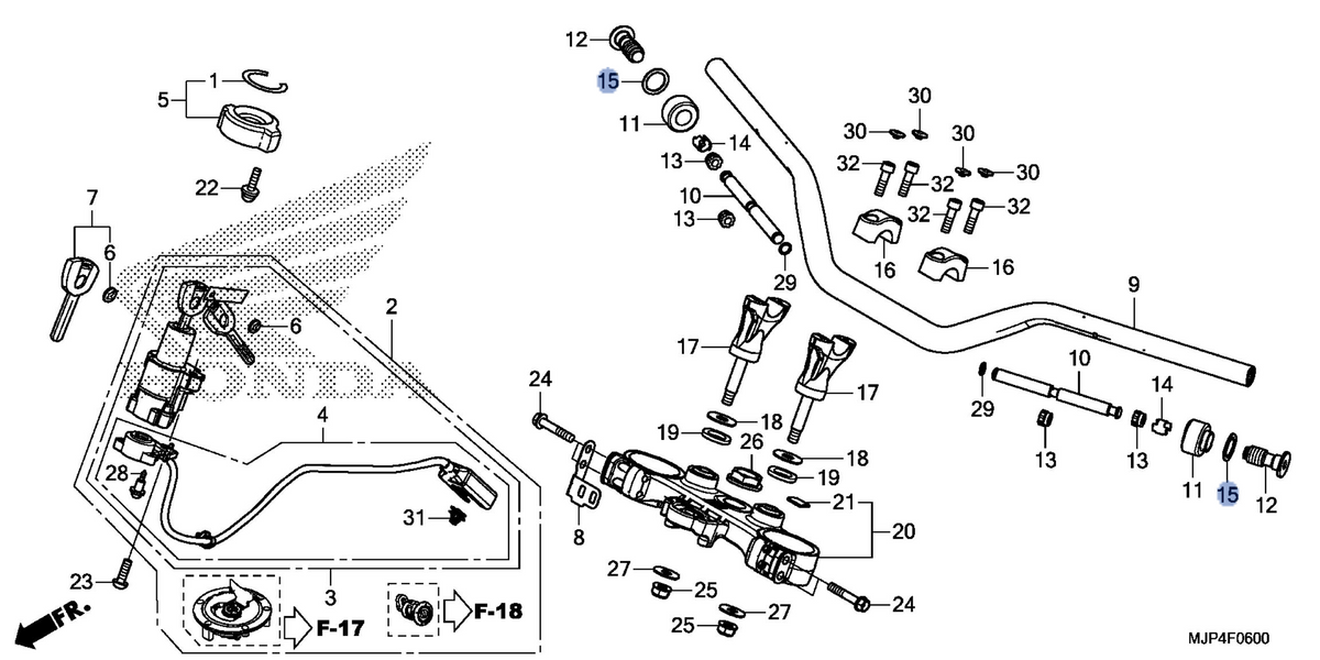 Honda OEM part 53109-MJP-G50