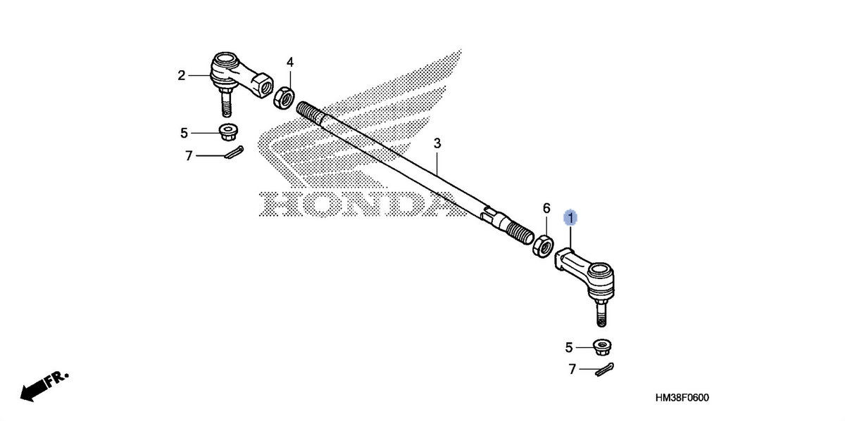 Honda OEM part 53157-HN1-003
