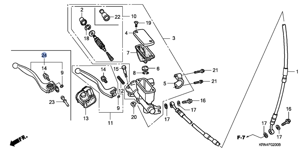 Honda OEM part 53171-MEN-J01