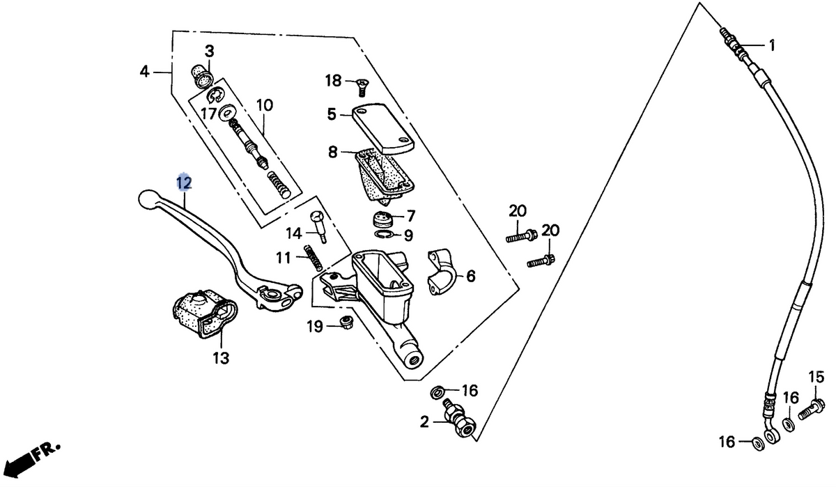 Honda OEM part 53175-GBF-830