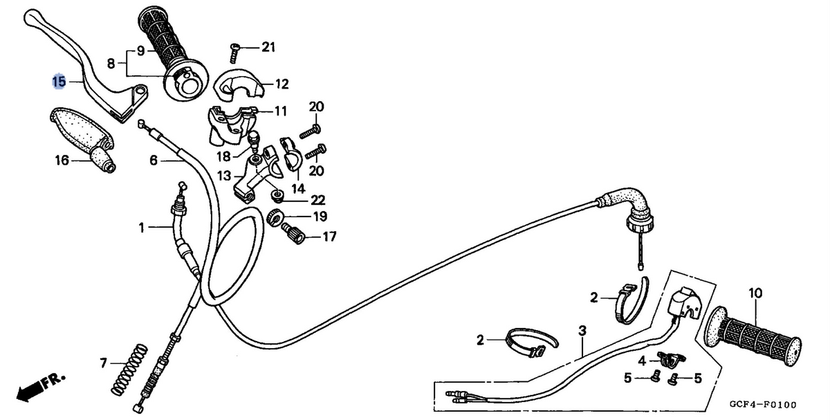 Honda OEM part 53175-GCF-A20