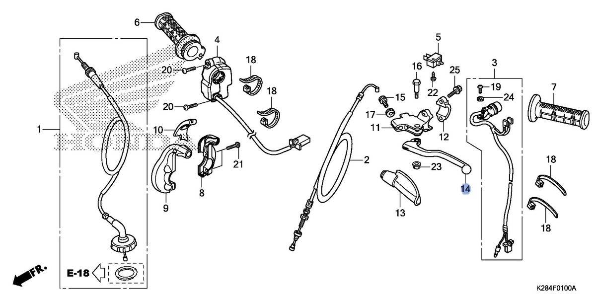 Honda OEM part 53178-K28-305