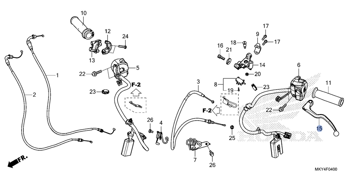 Honda OEM part 53178-MJE-305