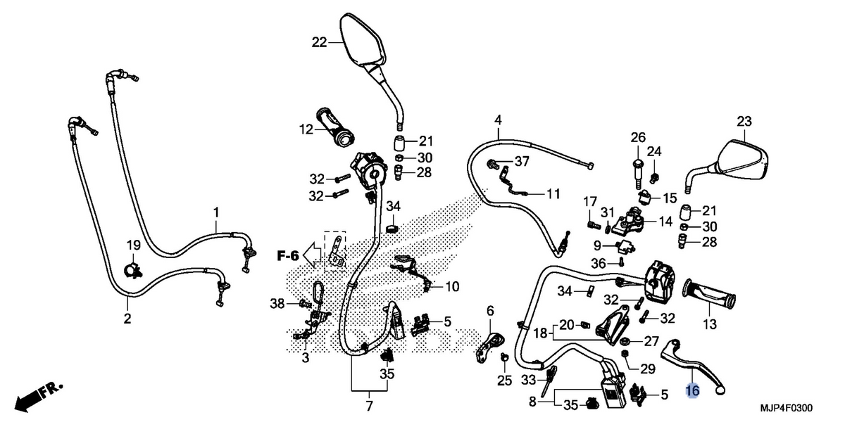 Honda OEM part 53178-MJP-G50