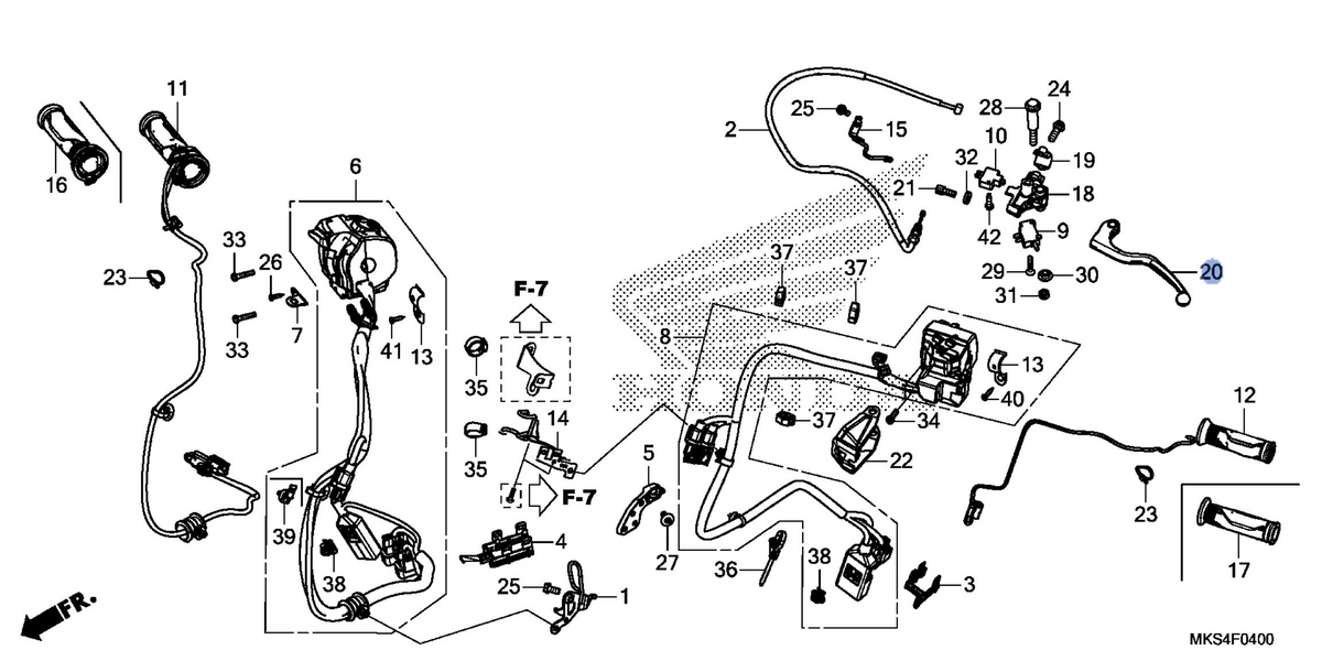 Honda OEM part 53178-MKS-E00