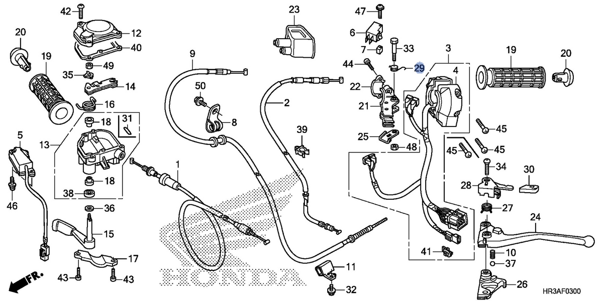 Honda OEM part 53193-HN5-C20