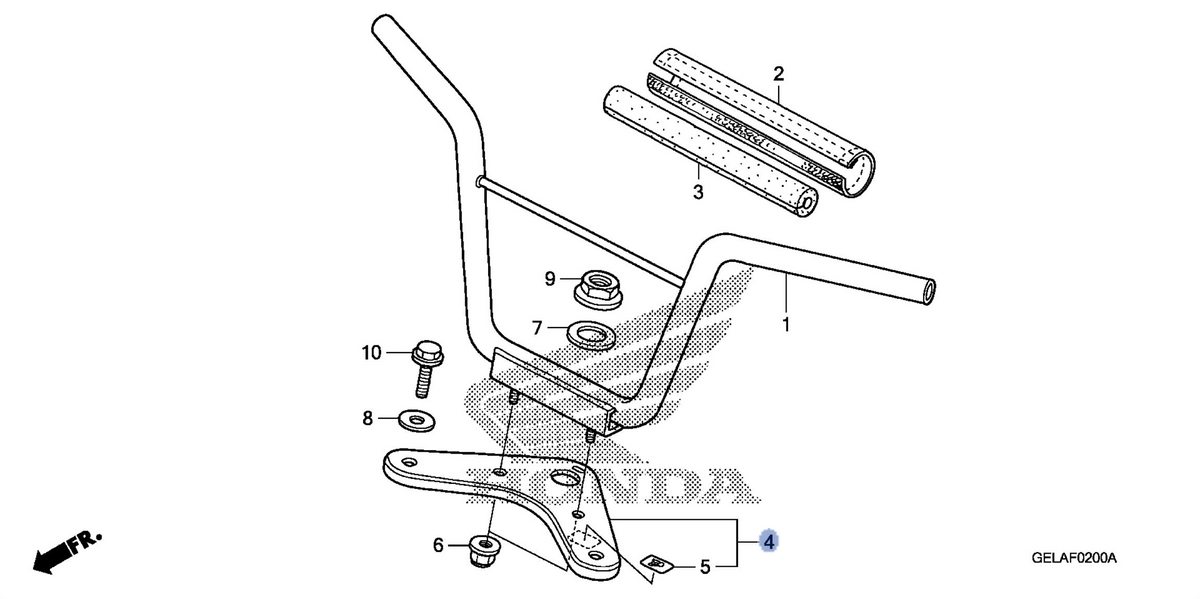 Honda OEM part 53300-GEL-J00ZA
