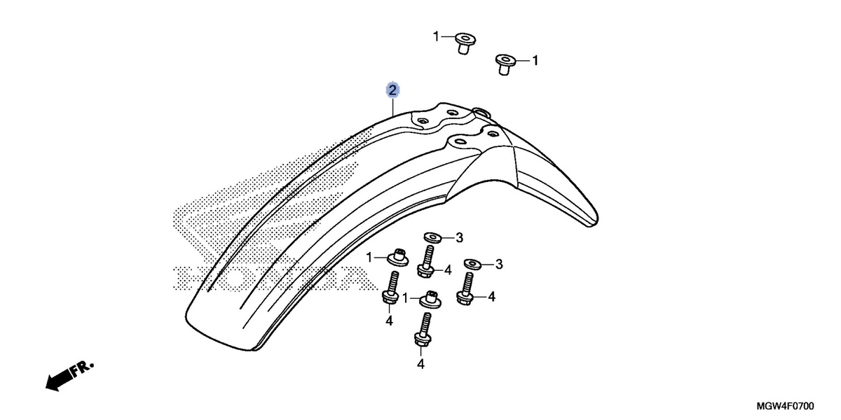 Honda OEM part 61105-MY6-770ZC