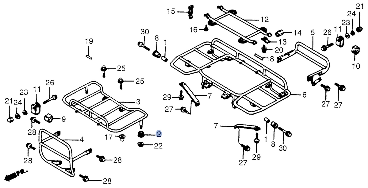 Honda OEM part 61315-958-680