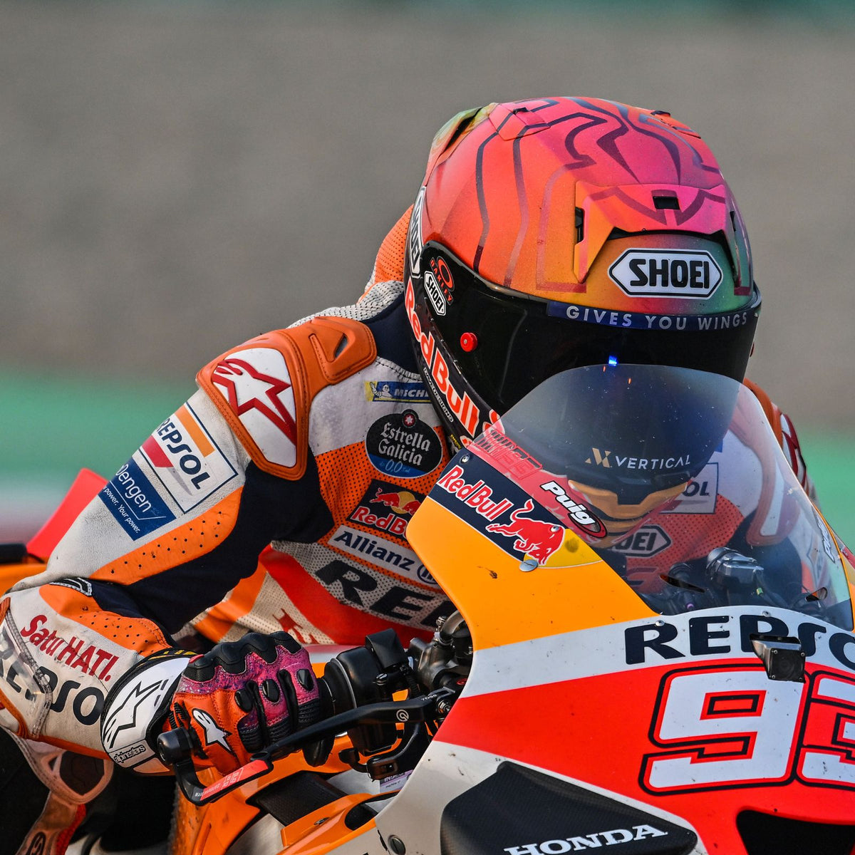 SHOEI X-Fifteen Marquez Holi