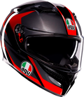 Black/Gray/Red