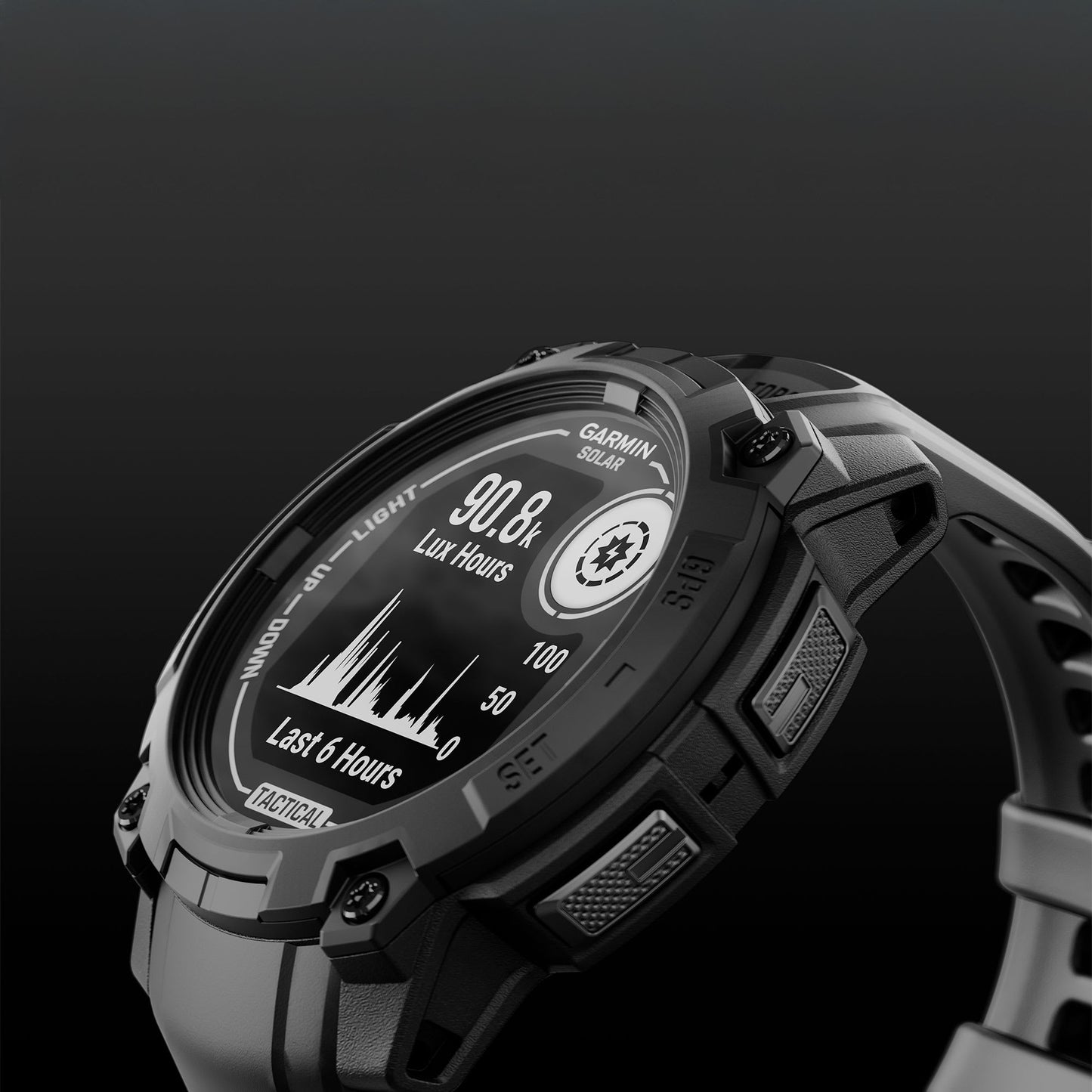 Instinct® 3 – 45 mm, Solar, Tactical Edition 010-02934-50