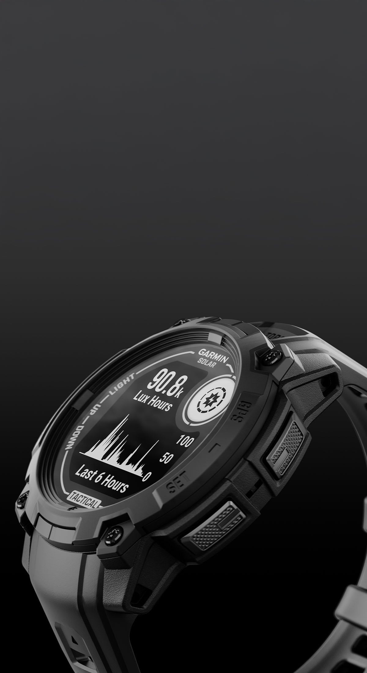 Instinct® 3 – 45 mm, Solar, Tactical Edition 010-02934-50