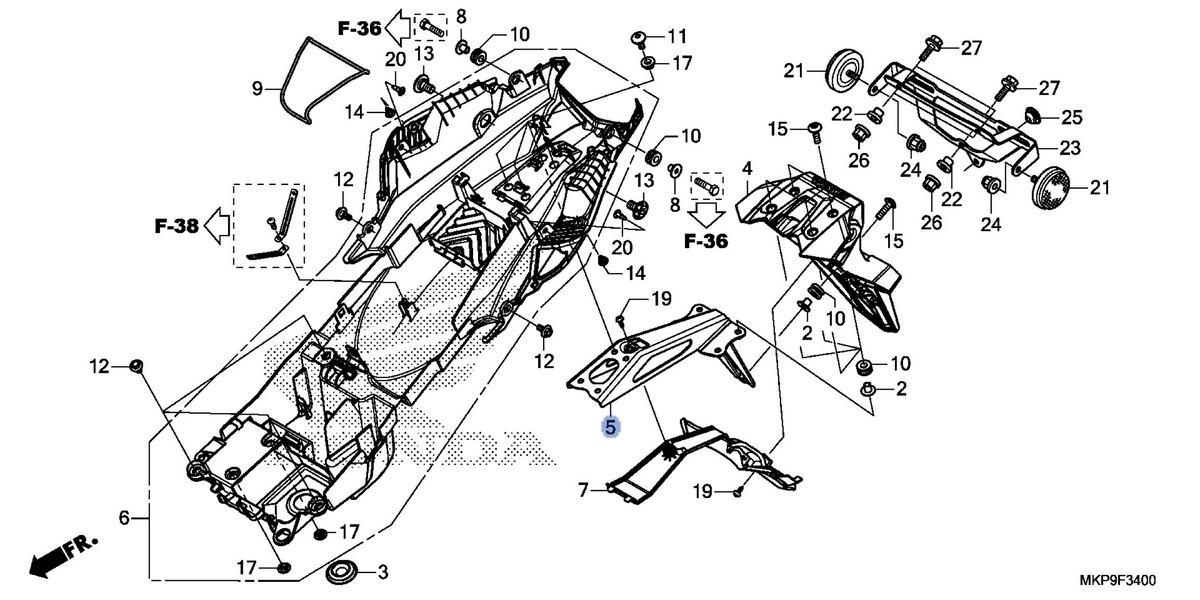 Honda OEM part 80102-MJW-J00