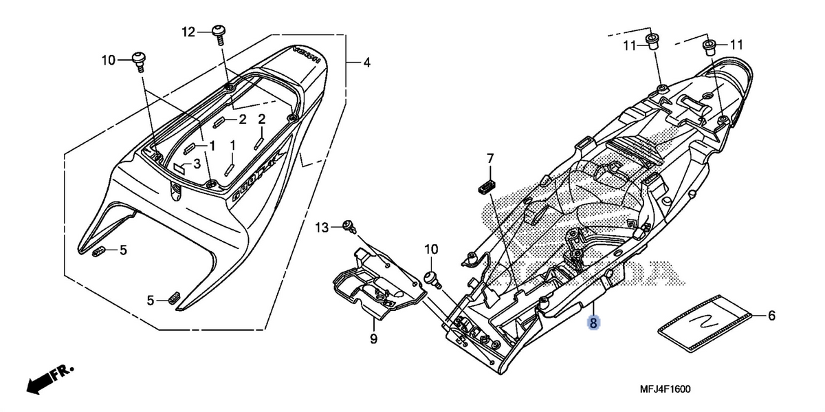 Honda OEM part 80105-MFJ-D01