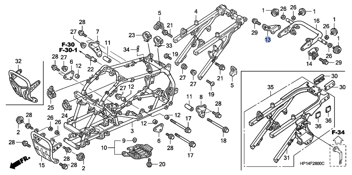 Honda OEM part 80107-HP1-000