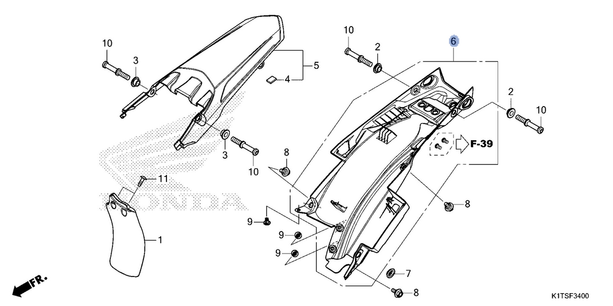 Honda OEM part 80150-K1T-305