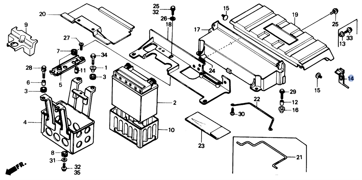 Honda OEM part 80214-HM5-850