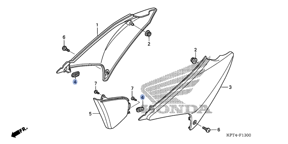Honda OEM part 83601-MB0-000