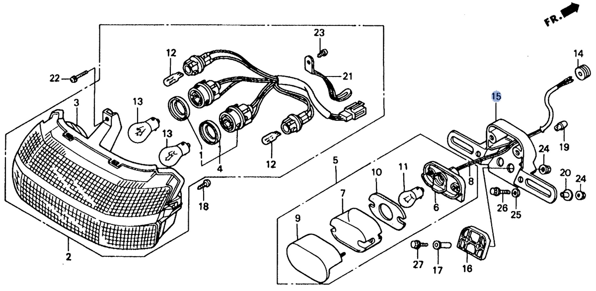 Honda OEM part 84701-ML7-670
