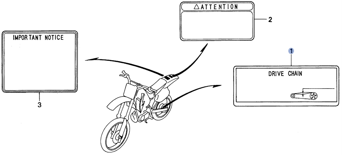Honda OEM part 87507-KZ3-900