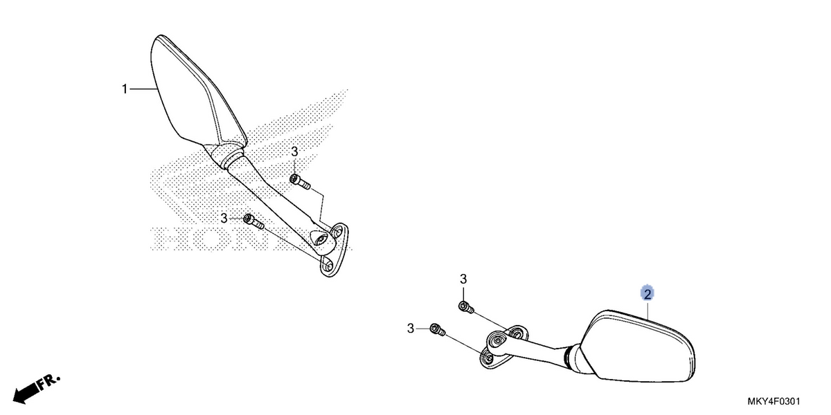 Honda OEM part 88120-MJE-305