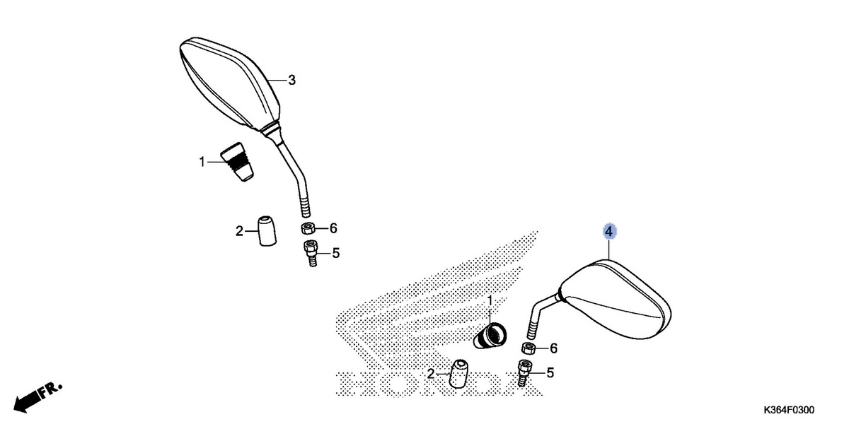 Honda OEM part 88220-K35-305