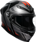 Matte Black/Gray/Red