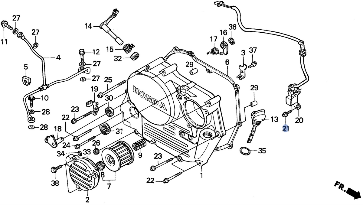 Honda OEM part 90004-GHB-640