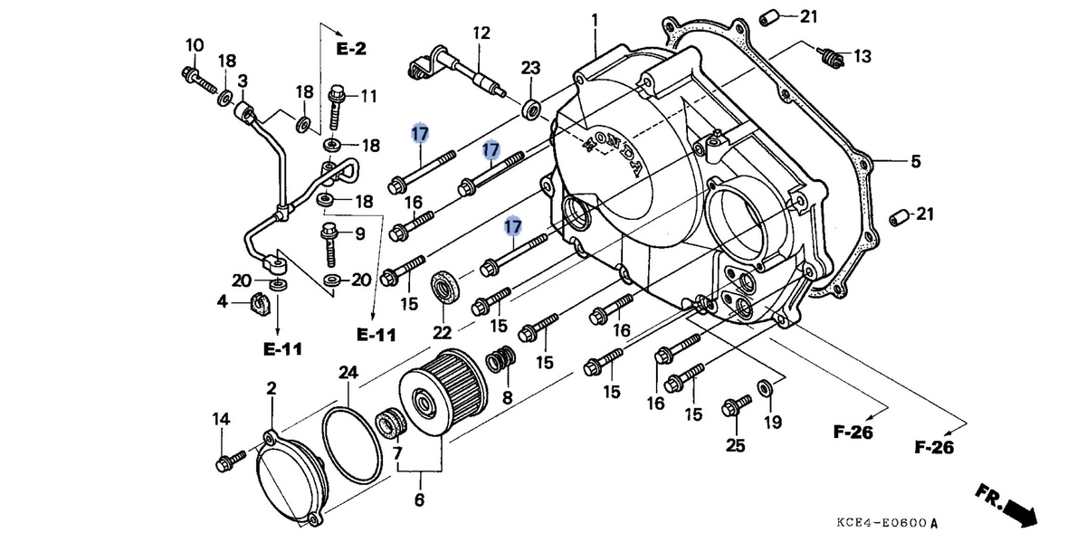 Honda OEM part 90004-GHB-760