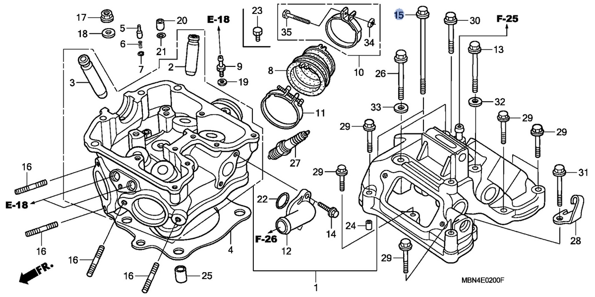 Honda OEM part 90004-GHB-840