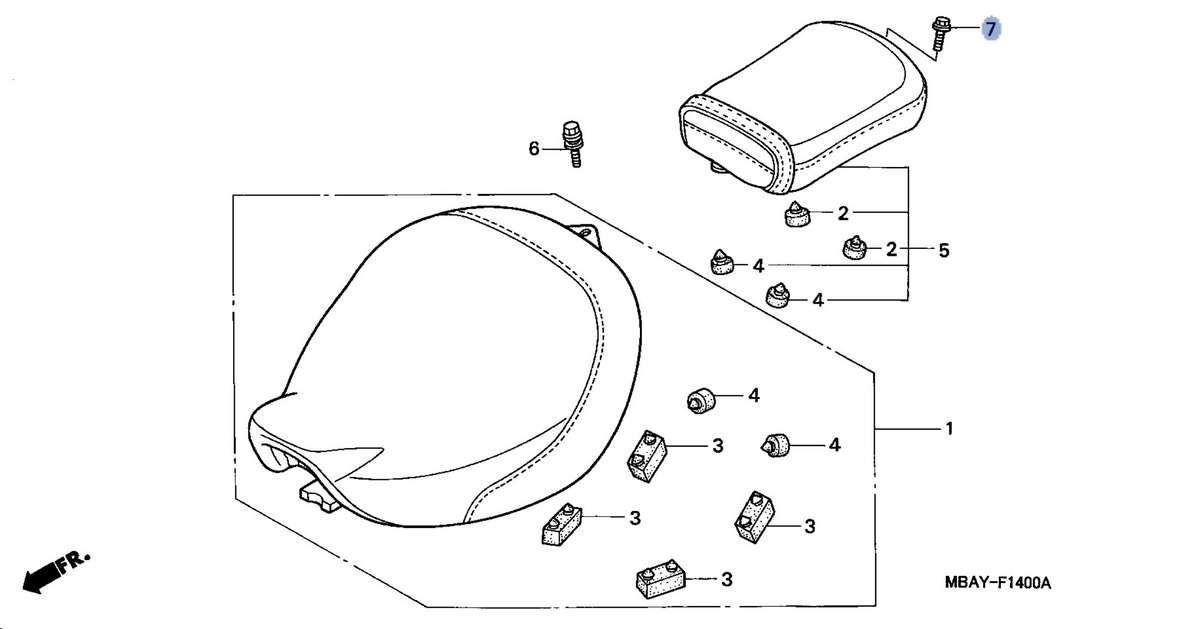 Honda OEM part 90004-MBA-660