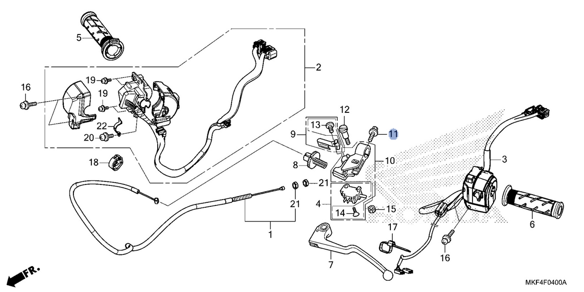 Honda OEM part 90013-GHB-650