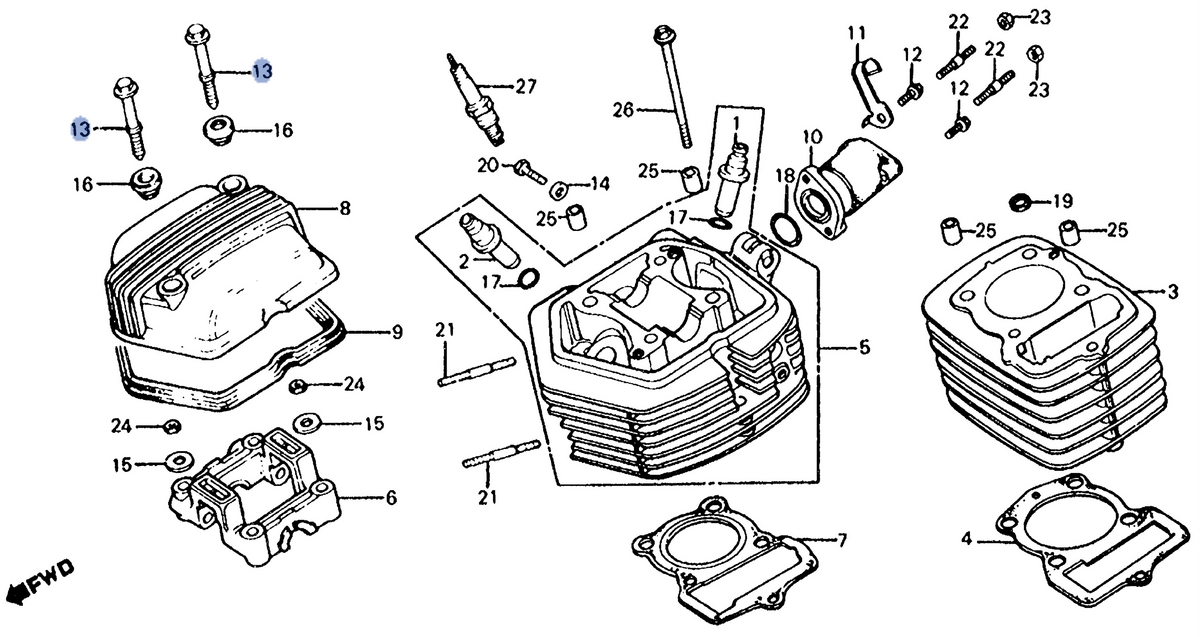 Honda OEM part 90017-436-000